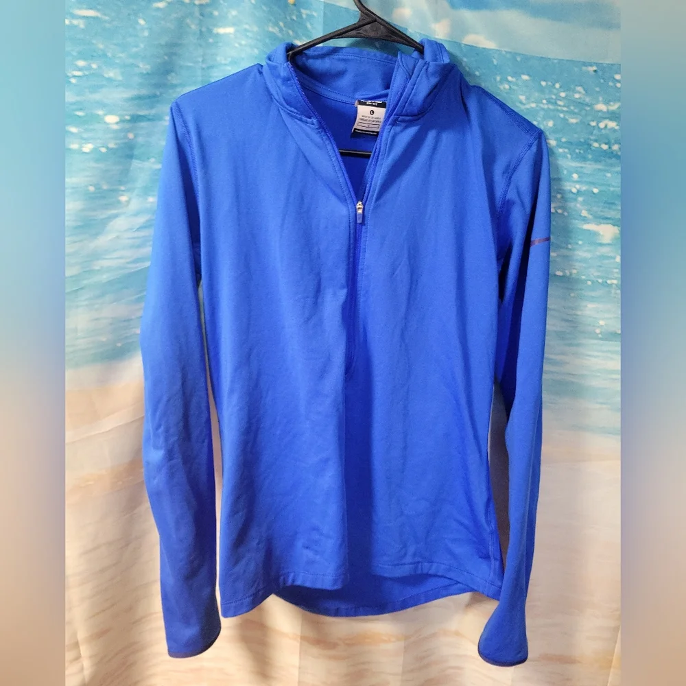 NIKE PRO DRI-FIT WOMENS SIZE LARGE QUARTER ZIP PULLOVER JACKET‎
